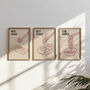Japanese Food Kitchen Prints | Set Of Three Sushi, Ramen And Gyoza Art, thumbnail 4 of 12