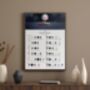 Wild Swimming 2026 Lunar Calendar A4 Print, thumbnail 3 of 4