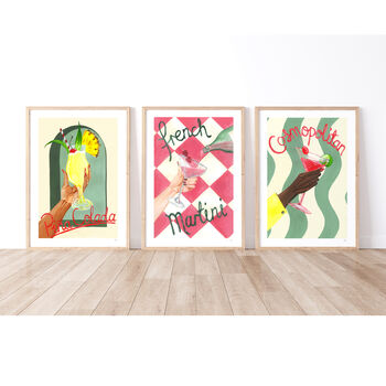 Pina Colada Tropical Cocktail Art Print, 5 of 10