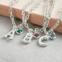 Personalised Birthstone Charm Bracelet, thumbnail 3 of 8