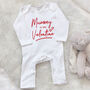 Mummy Is My Valentine Babygrow, thumbnail 8 of 10
