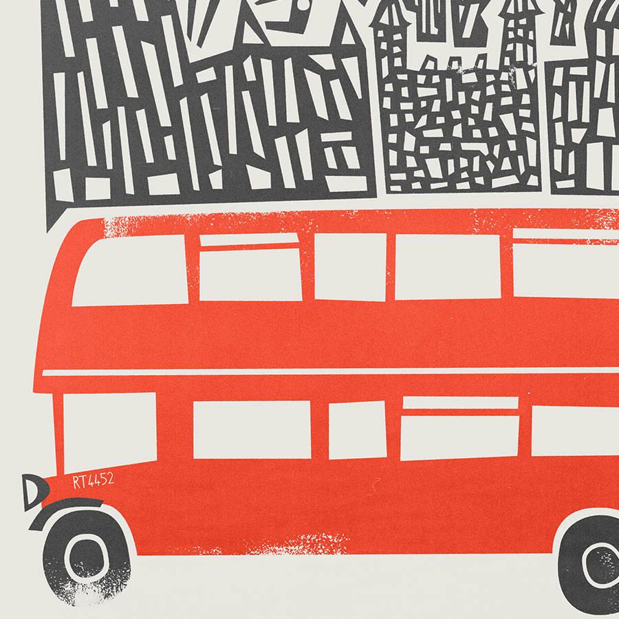 London Greetings Card By Fox & Velvet