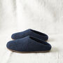 Fair Trade Unisex Eco Felt Mule Slippers Suede Sole, thumbnail 5 of 12