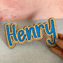 Personalised Name Sign Fun Gender Neutral Font, thumbnail 5 of 7