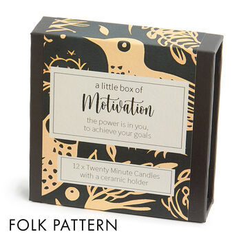 A Little Box Of Motivation Mini Candle Gift Set, 5 of 12