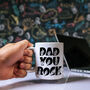 Dad You Rock Finger Spelling Mug, thumbnail 3 of 7