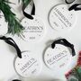 Personalised Baby's First Christmas Bauble 2025, thumbnail 9 of 10