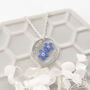 Forget Me Not Flower Necklace, thumbnail 4 of 5