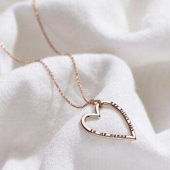 Personalised Heart Necklace, 5 of 10