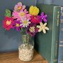 Sherbet Petals Vase Of Flowers Craft Kit, thumbnail 1 of 6