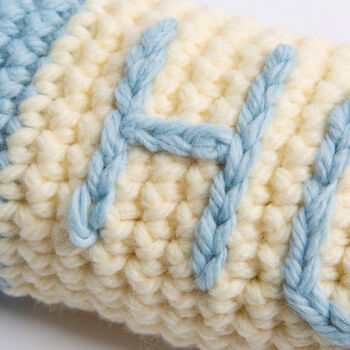 Draught Excluder Easy Crochet Kit, 3 of 9