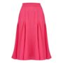 Balboa Swing Skirt In Raspberry 1940s Vintage Style, thumbnail 1 of 3