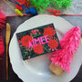 Personalised Neon Floral Place Setting Cards, thumbnail 5 of 7