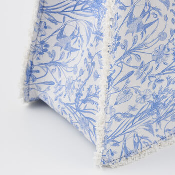 Bunny Blues Structured Tote Bag, 7 of 8