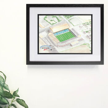 Leeds United Fc Elland Road Stadium Fine Art Print, 2 of 3