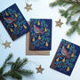 Pack Of Partidge In A Pear Tree Christmas Cards, thumbnail 1 of 3