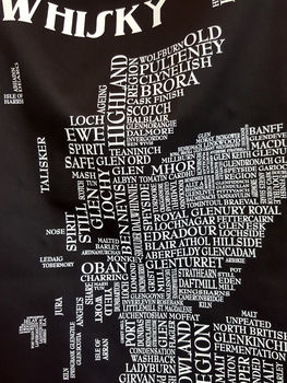 Whisky Map Apron, 3 of 4