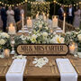 Personalised Wooden Wedding Road Sign Decoration, thumbnail 2 of 4