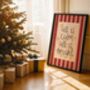 Calm And Bright Christmas Art Print, thumbnail 3 of 9