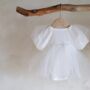 Baby White Dress Baptism Christening, thumbnail 1 of 3