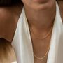 Sterling Silver Or Gold Plated Belcher Chain Necklace, thumbnail 2 of 8