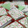 Red Berries Christmas Card Pack Of 12, thumbnail 2 of 10