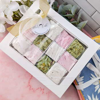 Luxury Marshmallows Gift Box, Twelve Halal Marshmallows, 8 of 12