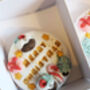 Personalised Hand Decorated Christmas Pudding Biscuits, thumbnail 9 of 9