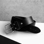 Handmade Personalised Special Date Men's Leather Belt, thumbnail 2 of 7