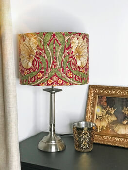 Red Thyme Pimpernel Lampshade Three Sizes, 2 of 4