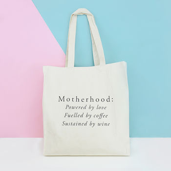 'Motherhood' Mum Tote Bag, 4 of 7