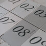 Sarah Table Numbers, thumbnail 3 of 4