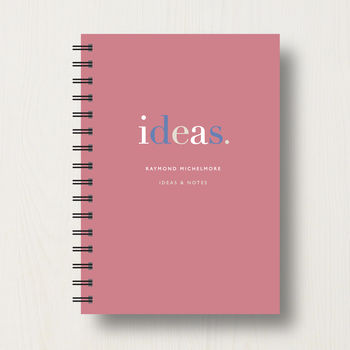 Personalised Job Or Home Planner Or Notebook, 10 of 10