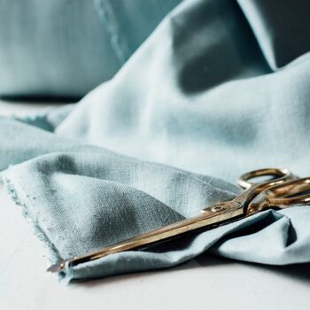 100% Linen Fabric : 150cm, 9 of 10