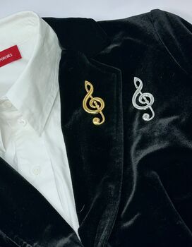 Musical Note Brooch, 3 of 6