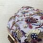 Purple Statement Handcrafted Floral Clutch Bag, thumbnail 3 of 6
