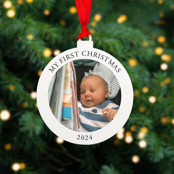 Personalised Photo Bauble Decoration, 2 of 10