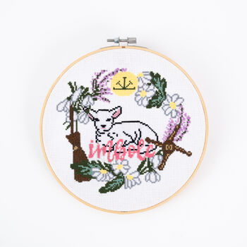 Imbolc Cross Stitch Kit, 4 of 5