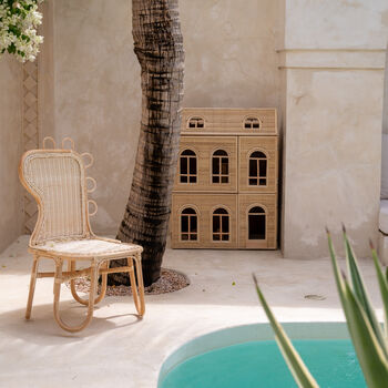 Little Dinosaur Chair – Handwoven Rattan Kids Seat, 6 of 7