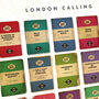 London Calling Music Poster Print, thumbnail 3 of 3