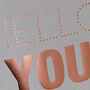 Large Framed 'Hello You' Print, thumbnail 2 of 4