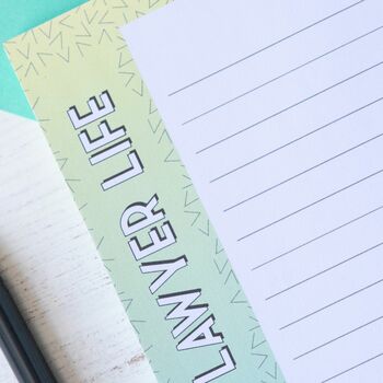 Lawyer Life | A5 Notepad To Do List, 4 of 5