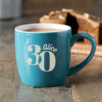 30th Birthday Personalised Mug, 2 of 4