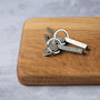 Personalised Solid Bar Keyring And Gift Pouch, thumbnail 8 of 9