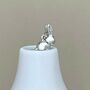 Personalised Sterling Silver Bunny Rabbit Necklace, thumbnail 4 of 6