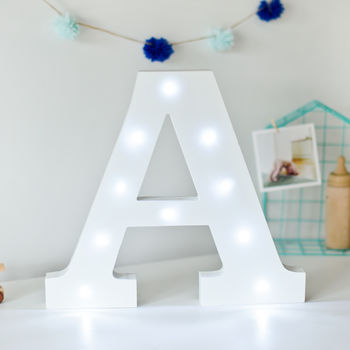 White Light Up Letters, 11 of 12