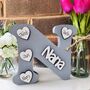 Personalised N For Nana Grey Mother's Day Gift, thumbnail 1 of 3