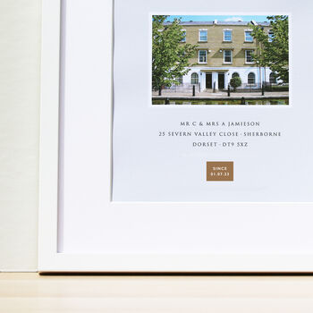 Personalised New Home Print With Mount, 3 of 3