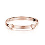 Personalised Rose Gold Expandable Hearts Kids Bangle – Medium, thumbnail 5 of 5