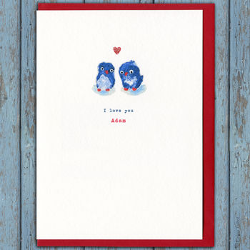Penguin Anniversary Or Pick Your Favourite Wording Card, 4 of 8